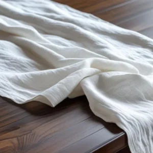 Camino de mesa de color blanco 280cm